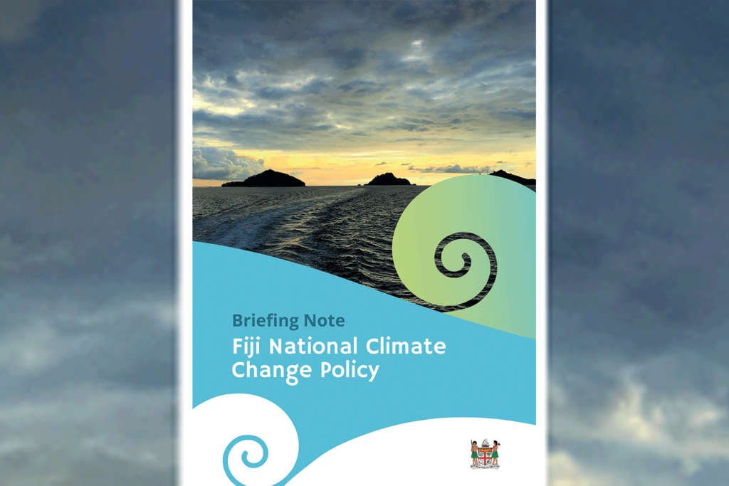 Fiji National Climate Change Policy Briefing Note